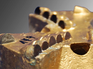 PCD Bohrkrone Typ S Detailaufnahme